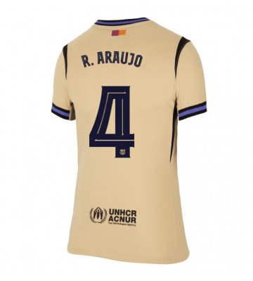 Barcelona Ronald Araujo #4 Segunda Equipación Mujer 2025-26 Manga Corta Barcelona Ronald Araujo #4 Segunda Equipación Mujer 2025-26 Manga Corta